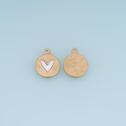 Shell Charm Pendant for Jewelry Making