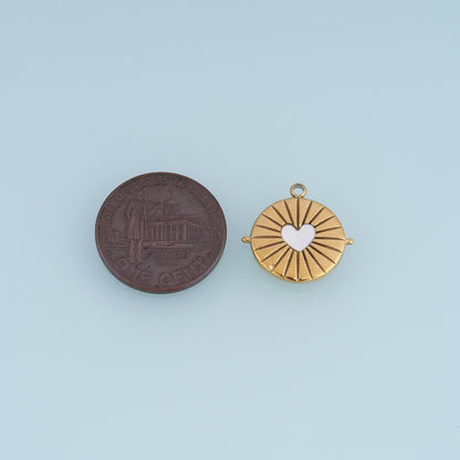 Shell Charm Pendant for Jewelry Making