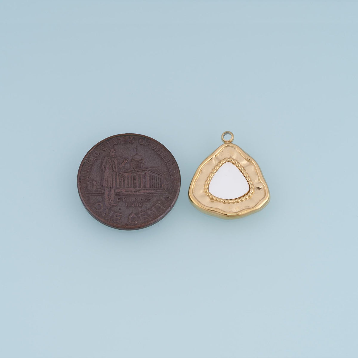 Shell Charm Pendant for Jewelry Making