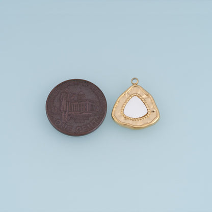 Shell Charm Pendant for Jewelry Making