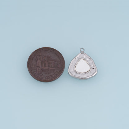 Shell Charm Pendant for Jewelry Making