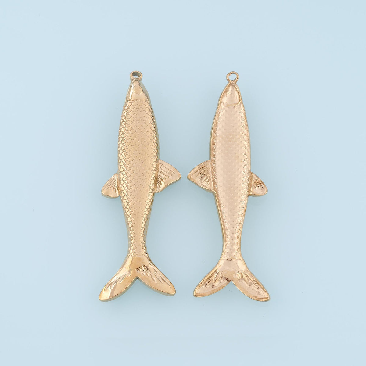 Fish Charm Pendant for Jewelry Making