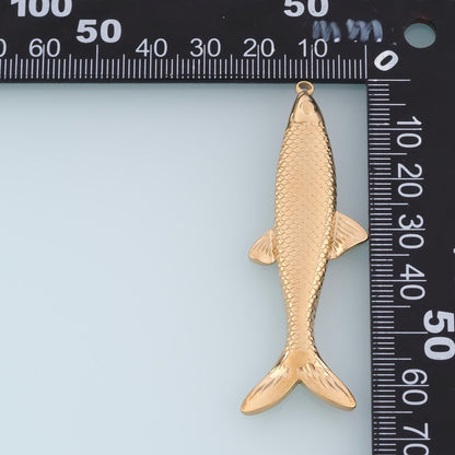 Fish Charm Pendant for Jewelry Making