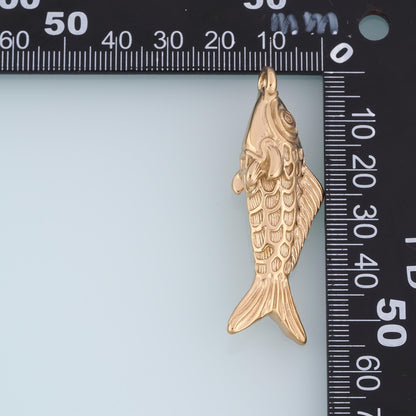 Fish Charm Pendant for Jewelry Making