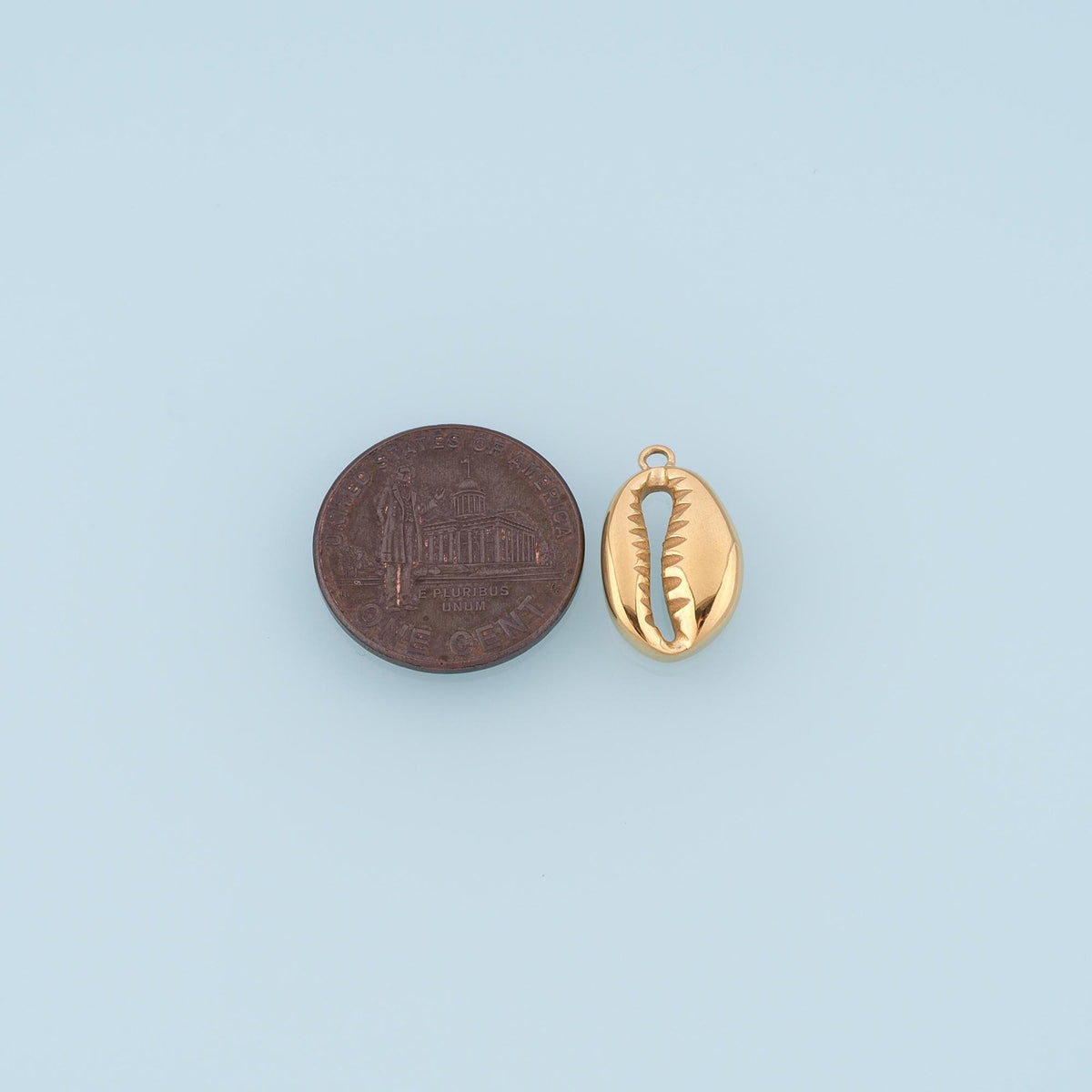 Shell Charm Pendant for Jewelry Making