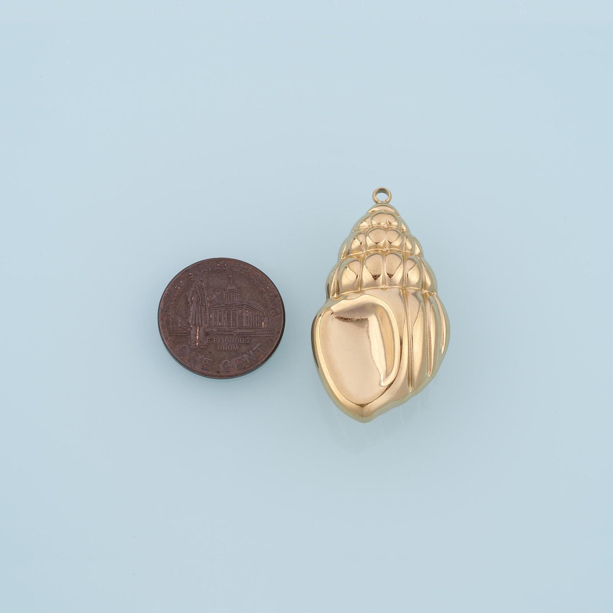 Snail Charm Pendant for Jewelry Making