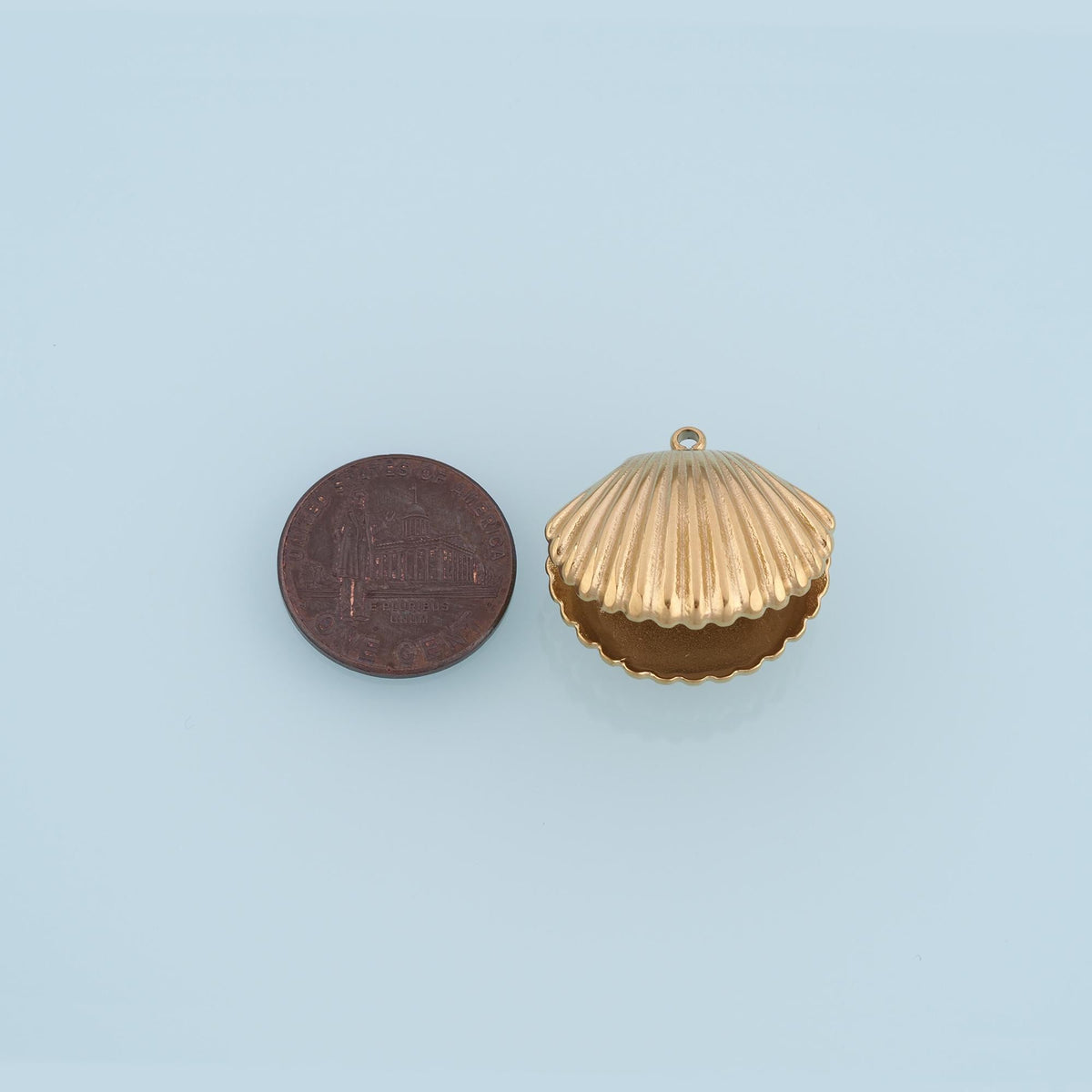 Shell Charm Pendant for Jewelry Making