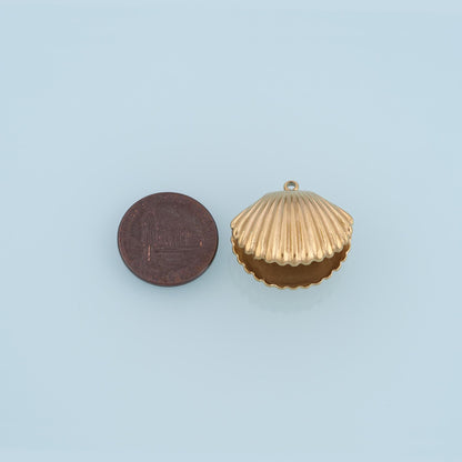 Shell Charm Pendant for Jewelry Making