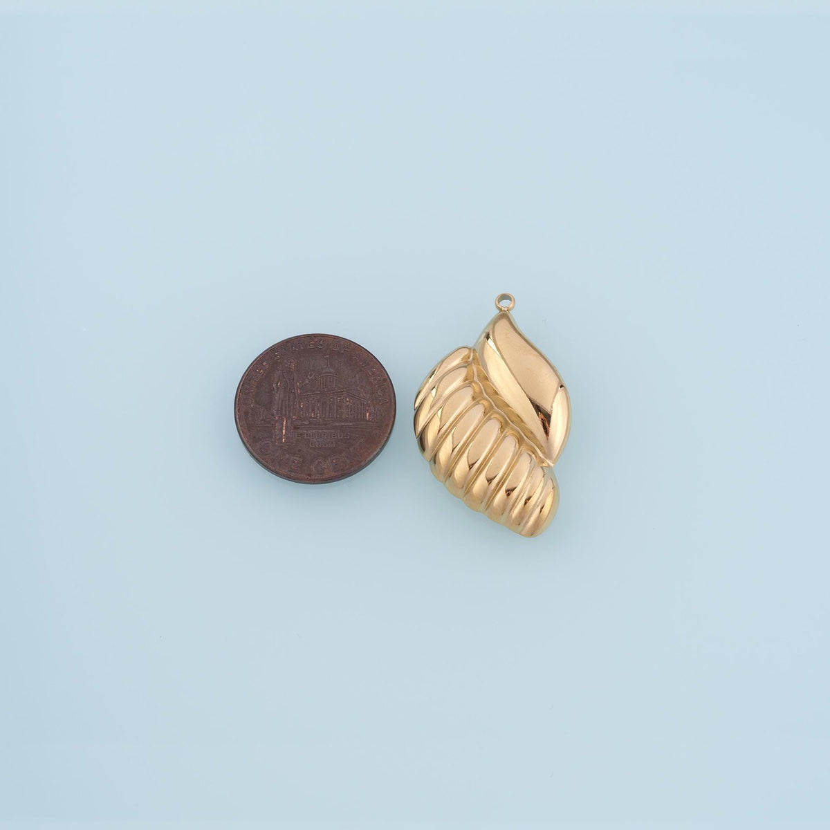 Shell Charm Pendant for Jewelry Making