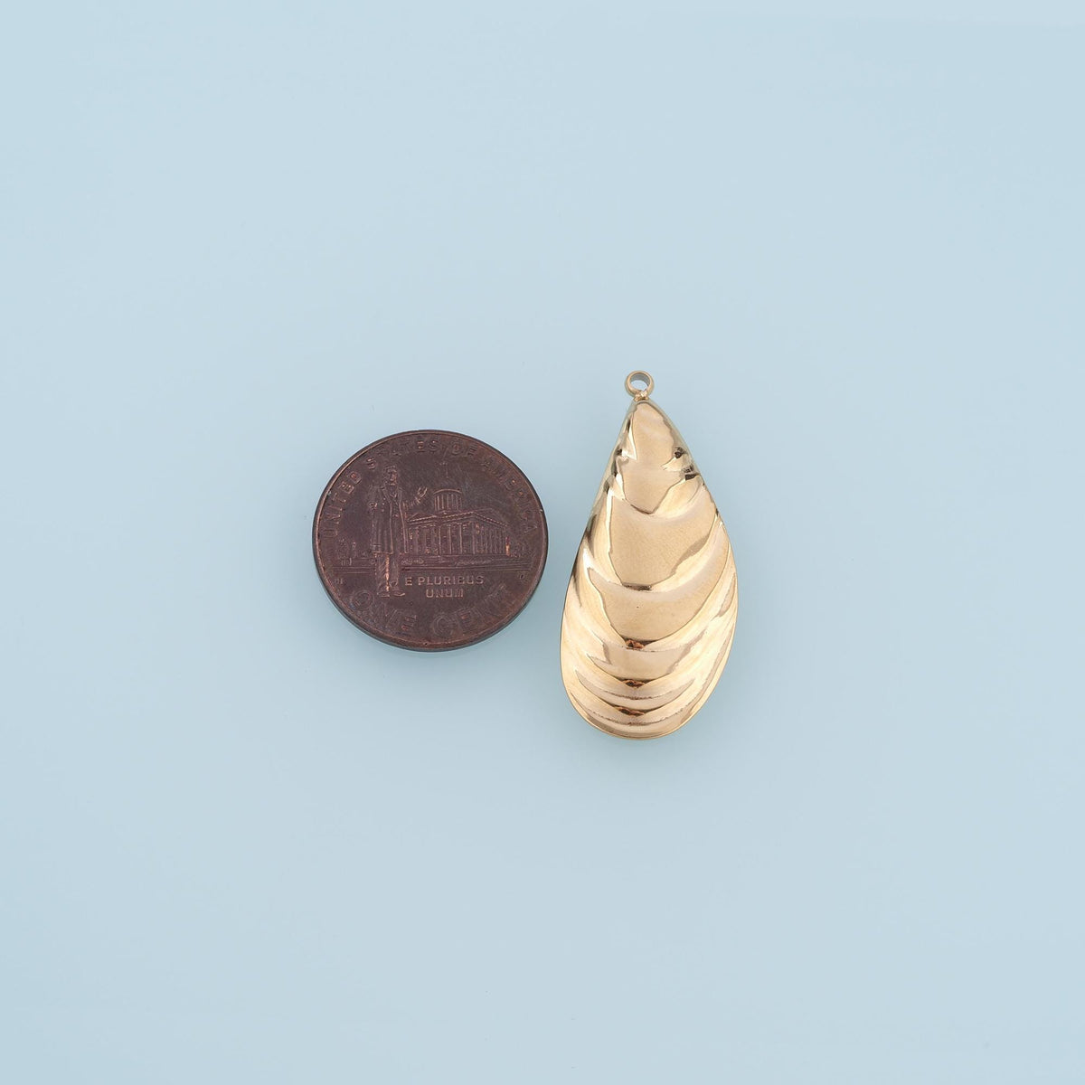 Shell Charm Pendant for Jewelry Making