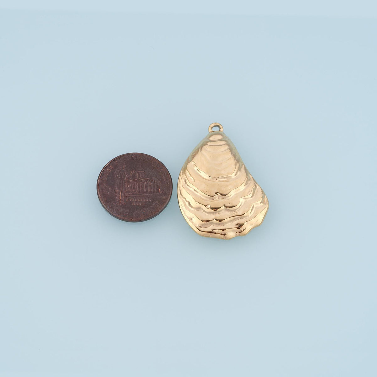 Shell Charm Pendant for Jewelry Making