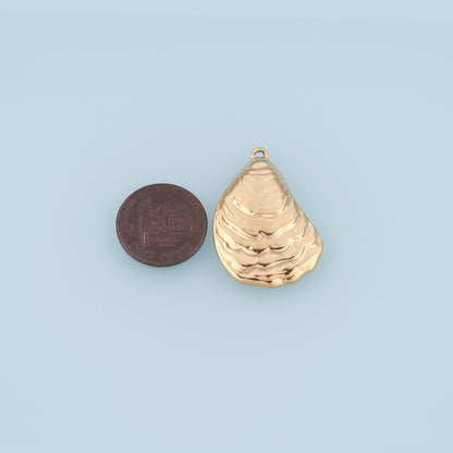 Shell Charm Pendant for Jewelry Making