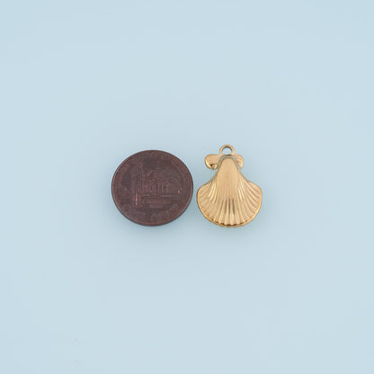 Shell Charm Pendant for Jewelry Making