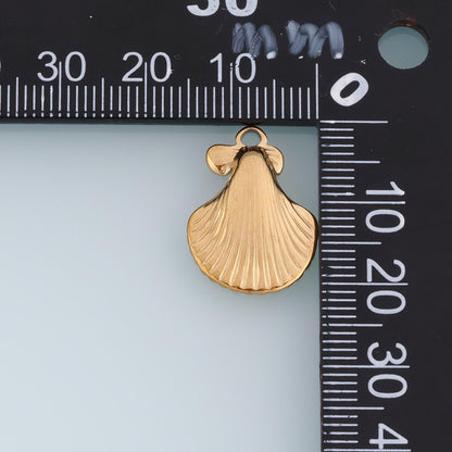 Shell Charm Pendant for Jewelry Making