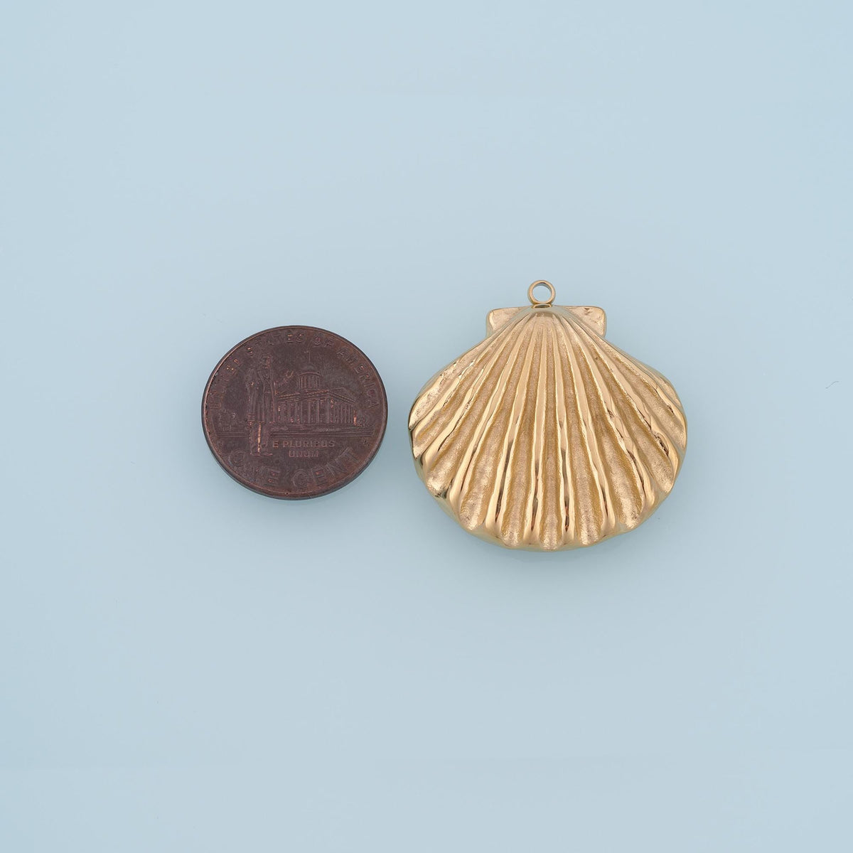 Shell Charm Pendant for Jewelry Making