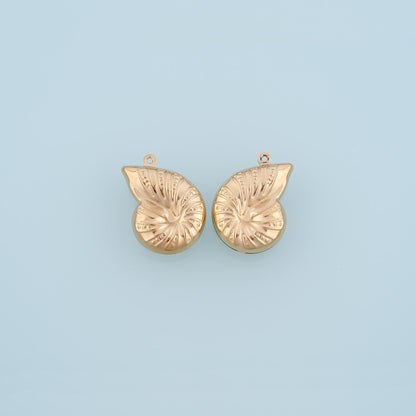 Shell Charm Pendant for Jewelry Making