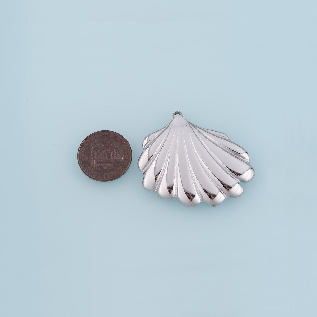 Shell Charm Pendant for Jewelry Making