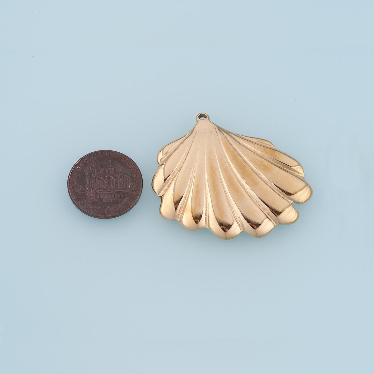 Shell Charm Pendant for Jewelry Making