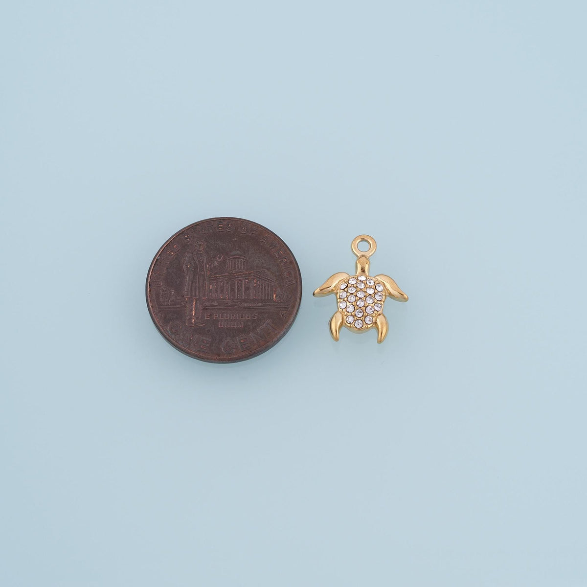 Cubic Zirconia Charm Pendant for Jewelry Making