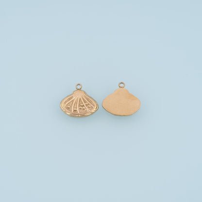 Shell Charm Pendant for Jewelry Making
