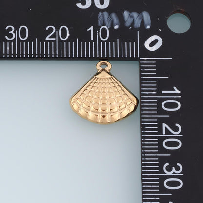 Shell Charm Pendant for Jewelry Making