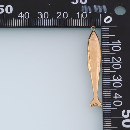 Fish Charm Pendant for Jewelry Making