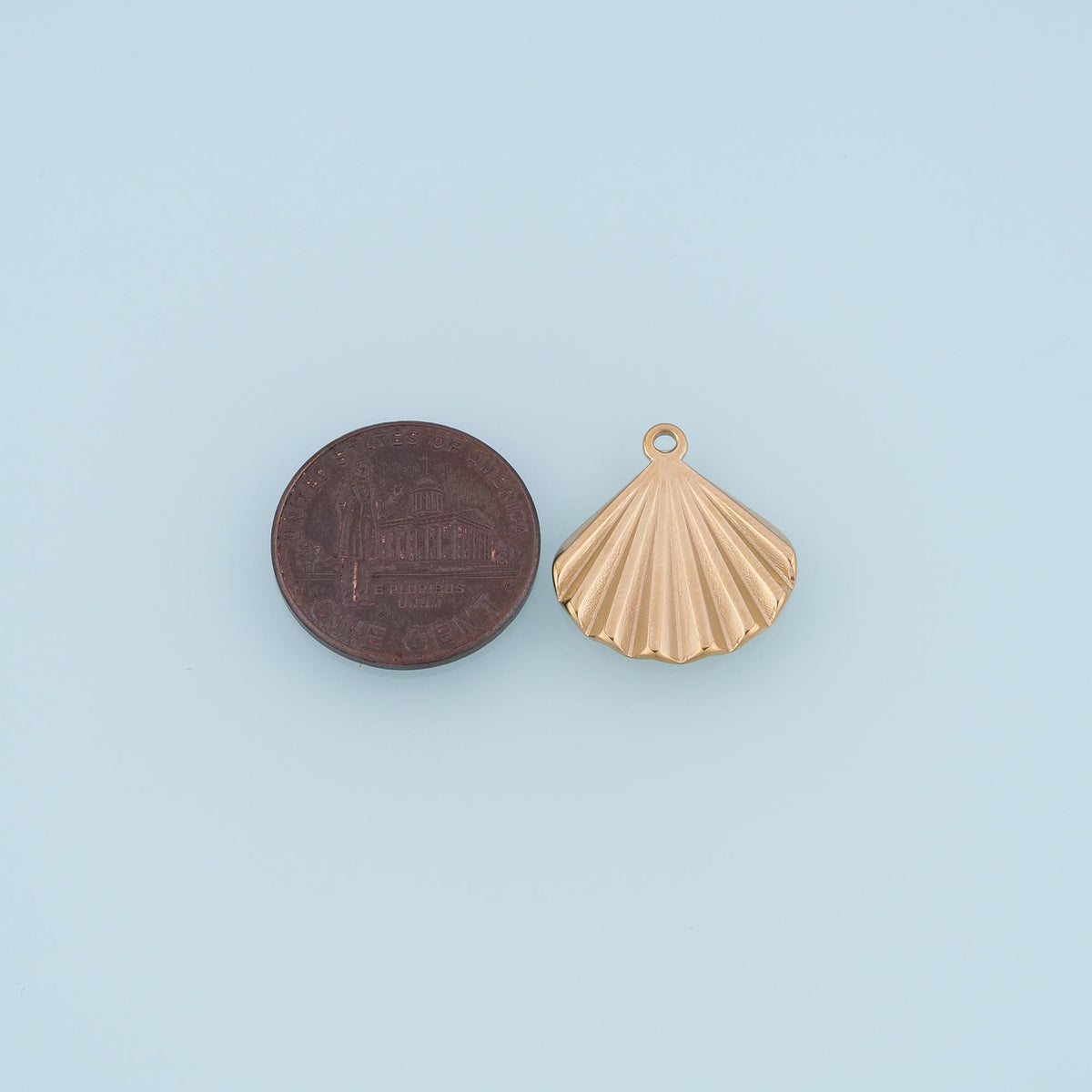 Shell Charm Pendant for Jewelry Making