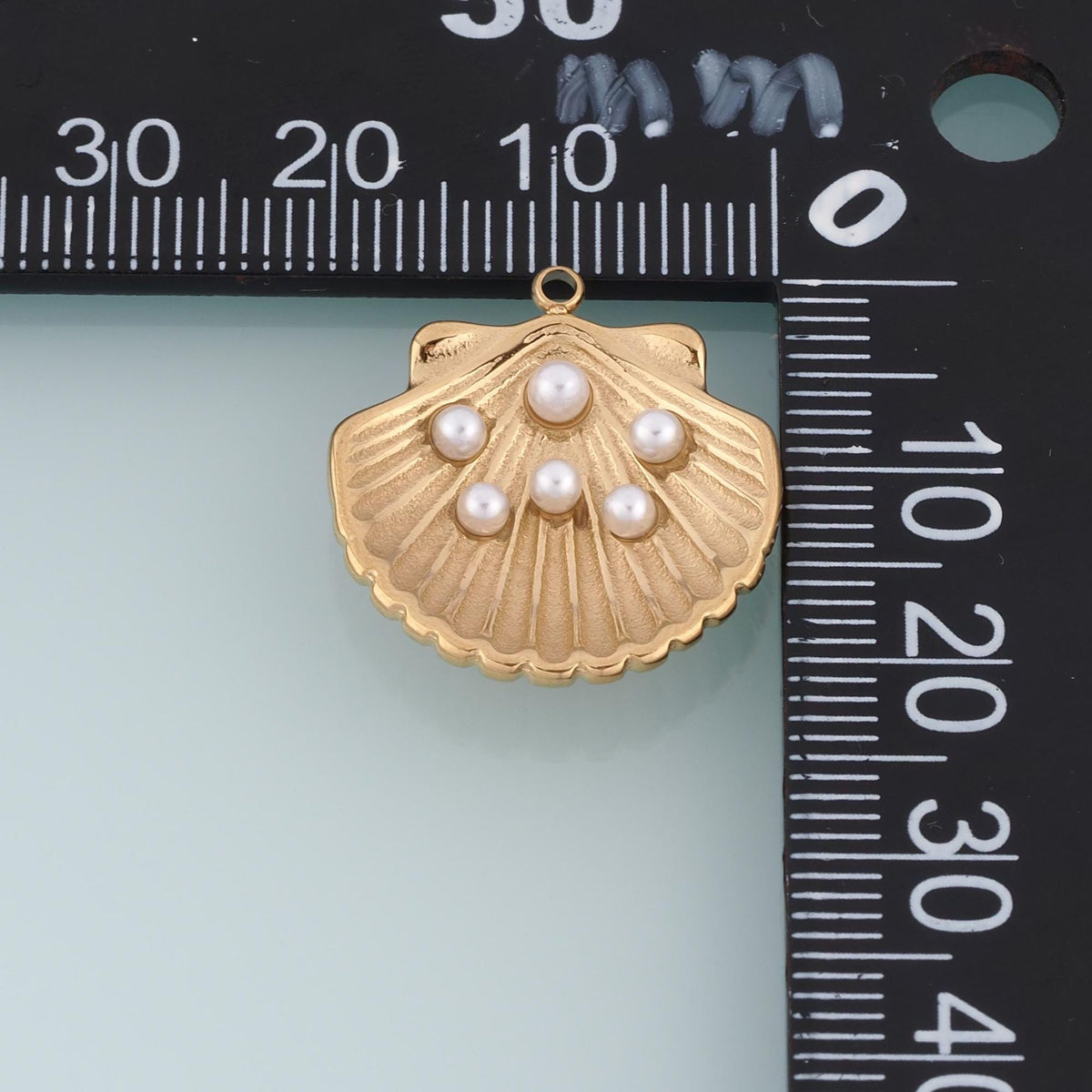 Pearl Shell Charm Pendant for Jewelry Making