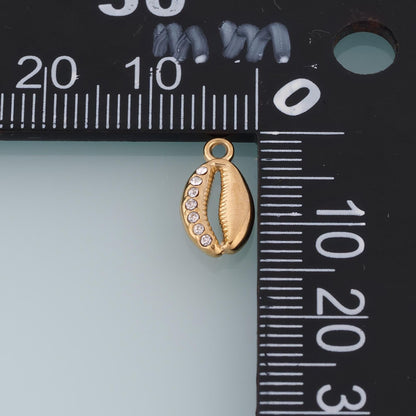 Shell Charm Pendant for Jewelry Making