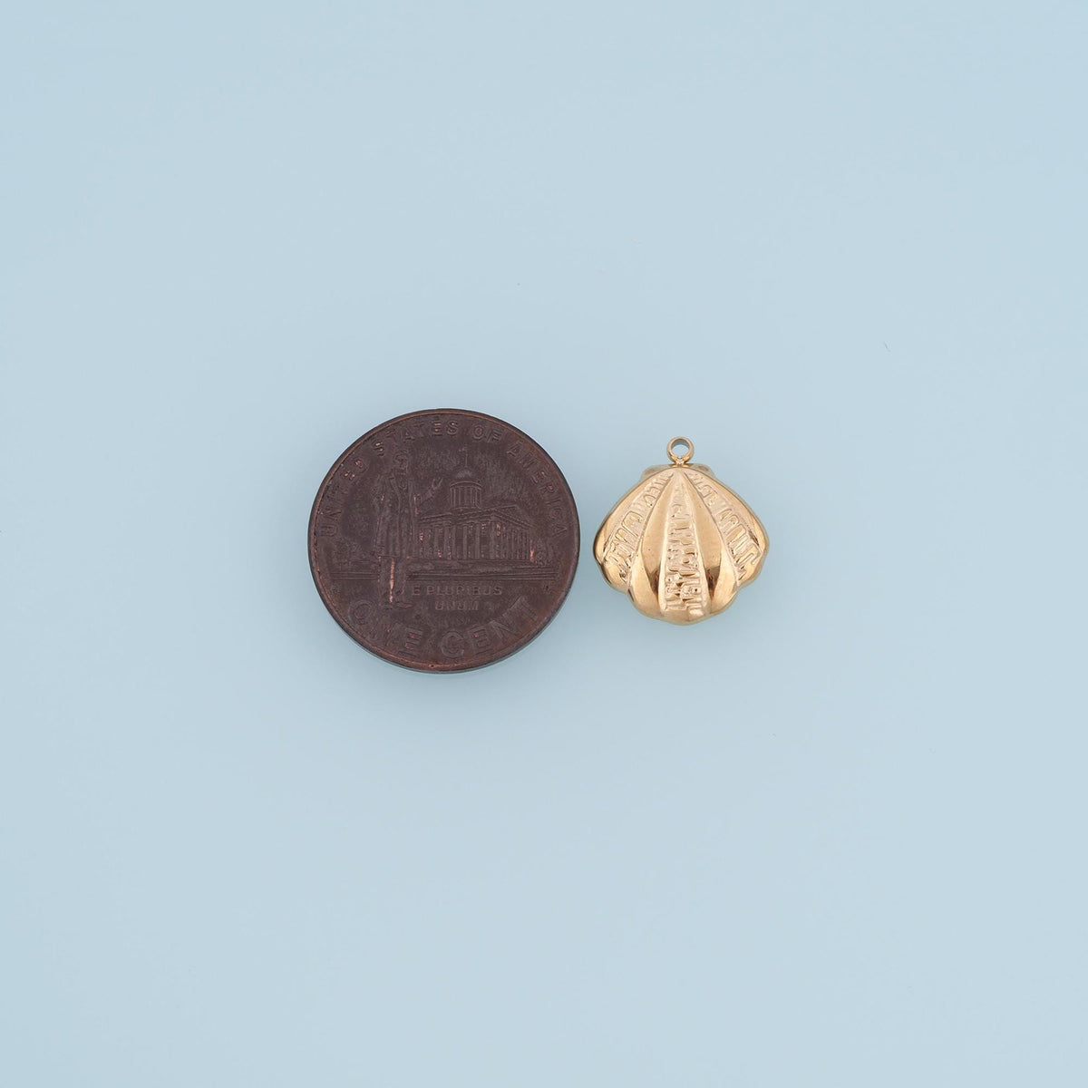 Shell Charm Pendant for Jewelry Making