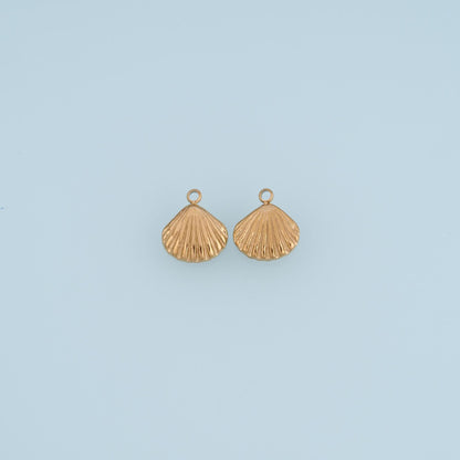 Shell Charm Pendant for Jewelry Making