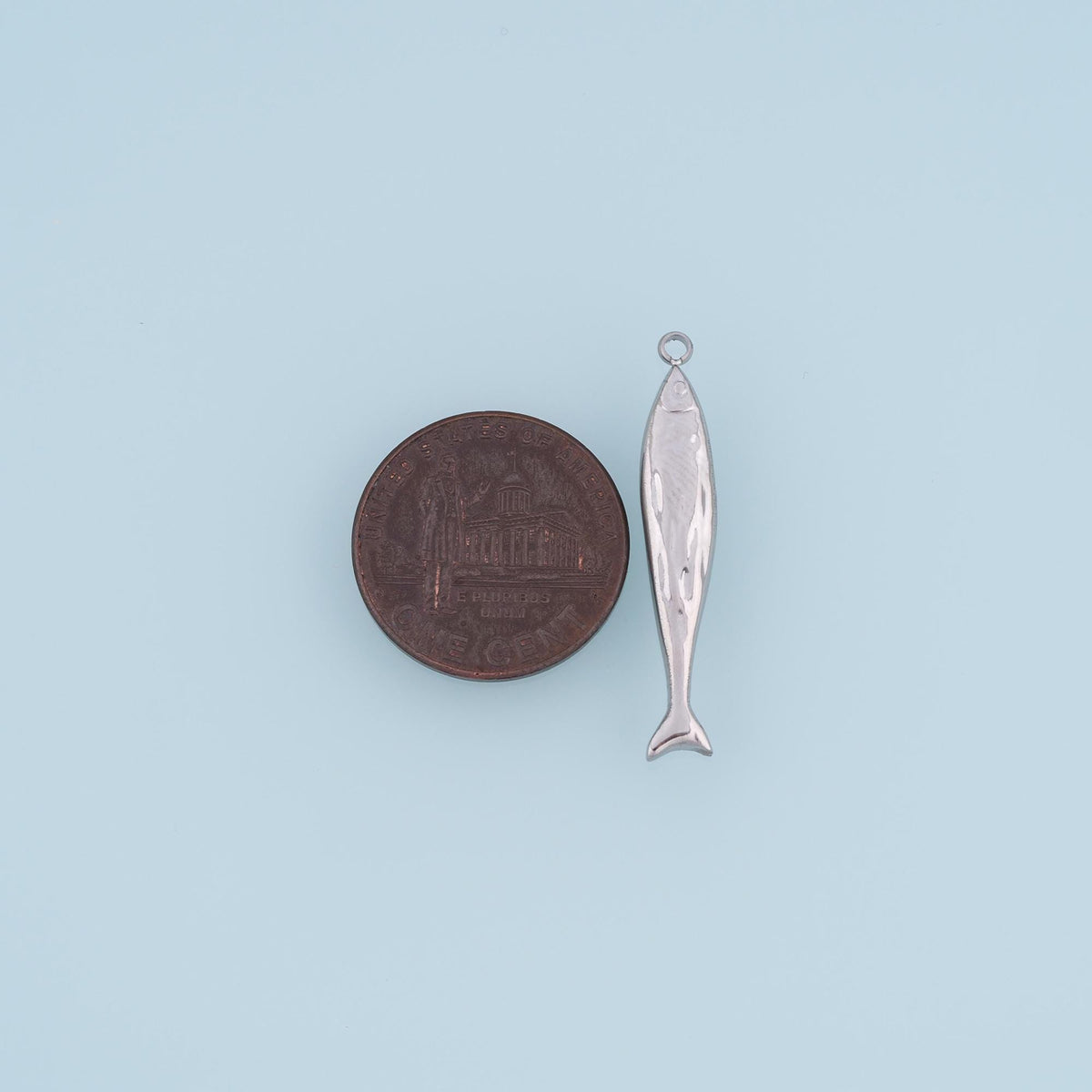 Fish Charm Pendant for Jewelry Making