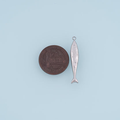 Fish Charm Pendant for Jewelry Making