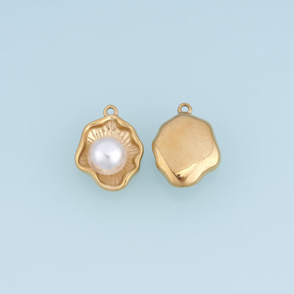 Pearl Charm Pendant for Jewelry Making