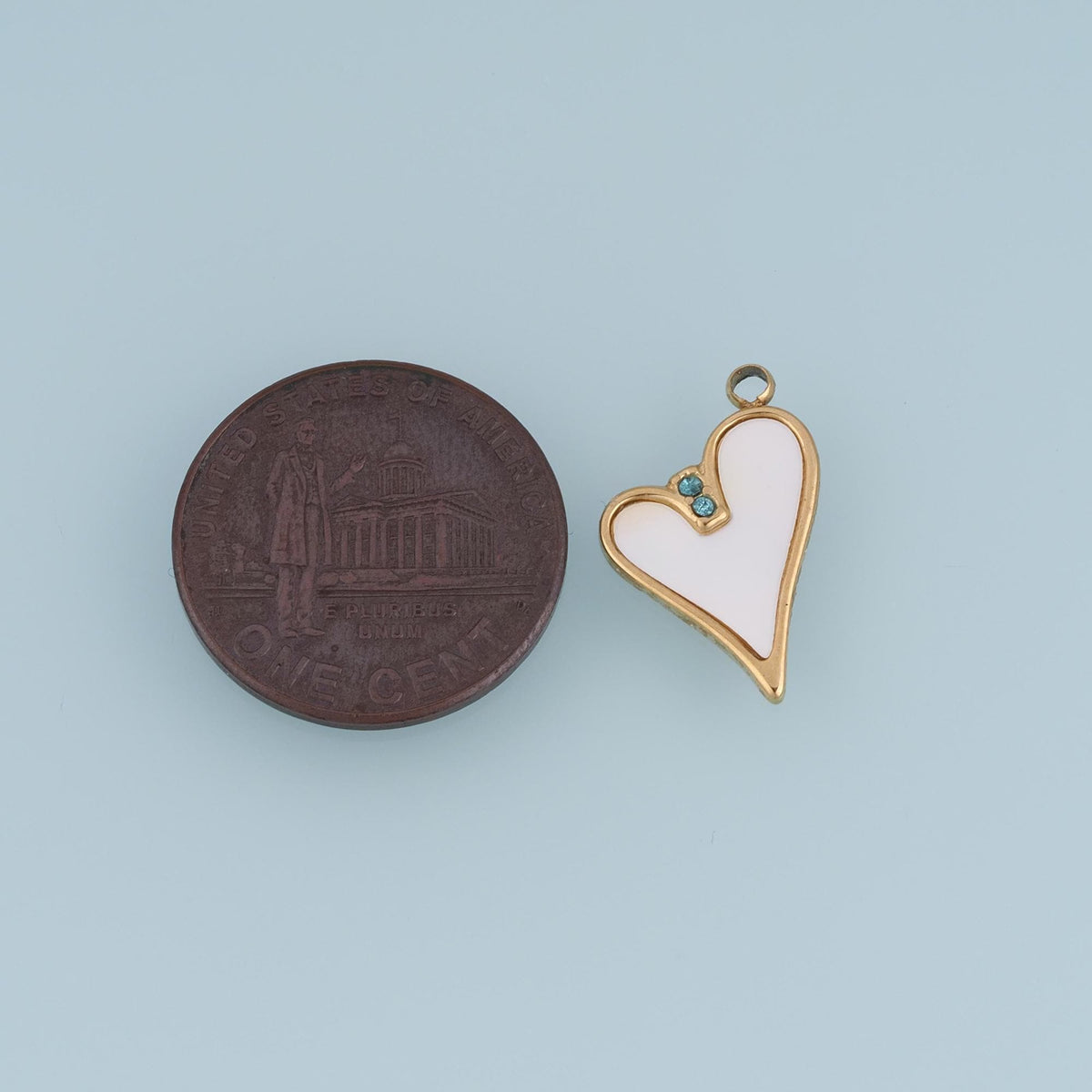 Heart Charm Pendant for Jewelry Making