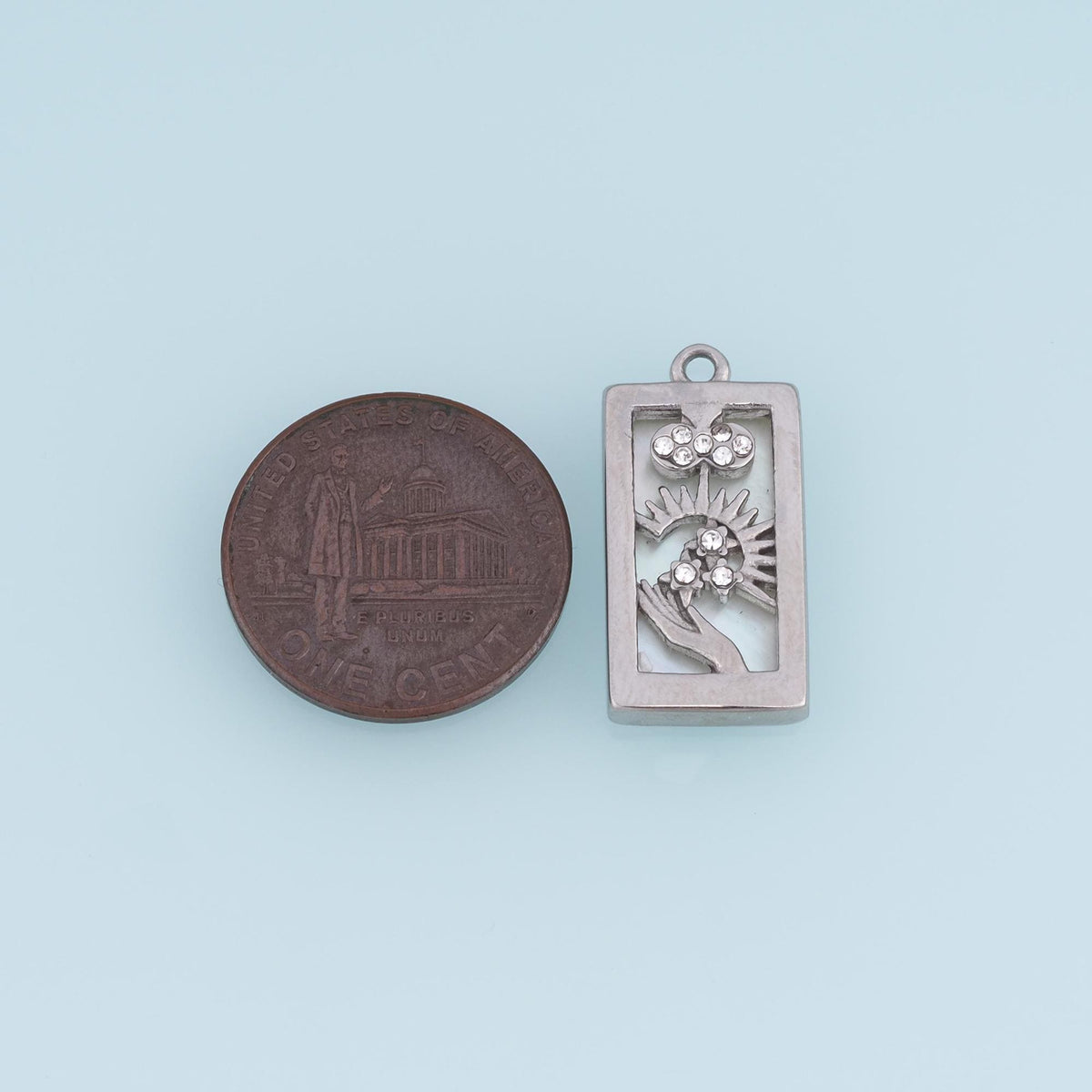 Sun Charm Pendant for Jewelry Making