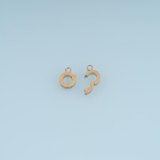 Round Clasp Connector,14K Gold Waterproof Never Fade Jewelry Connector Charm DIY Charm for Necklace Bracelet Making