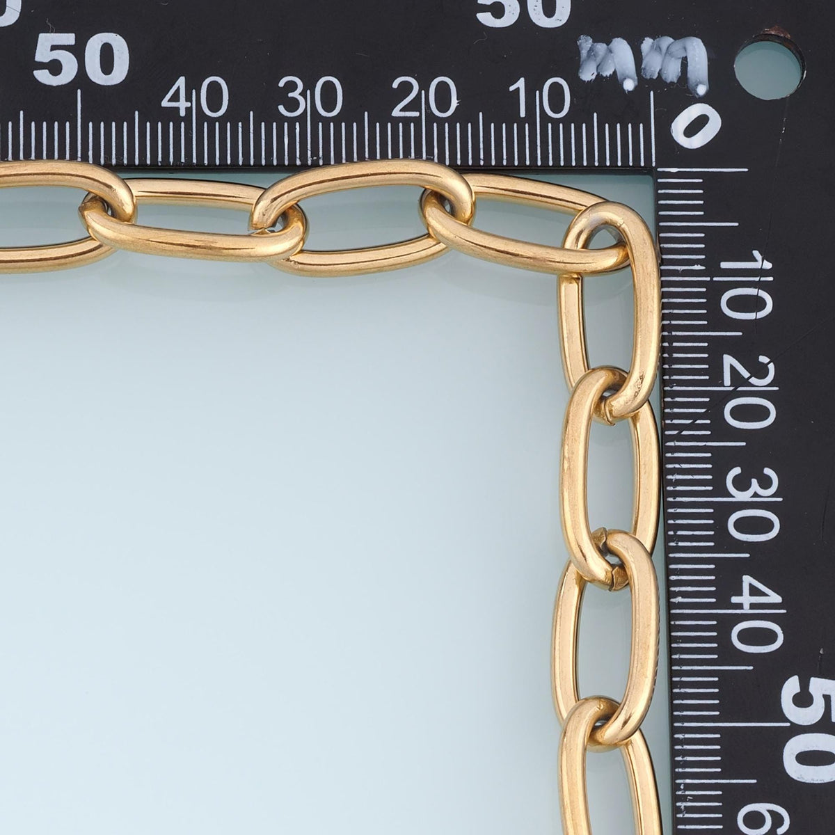 14K Gold Oval Oval Chain 3.28 ft, 16.40 ft for Jewelry Making