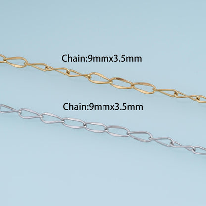 14K Gold Jewelry Chain 3.28 ft, 16.40 ft for Jewelry Making