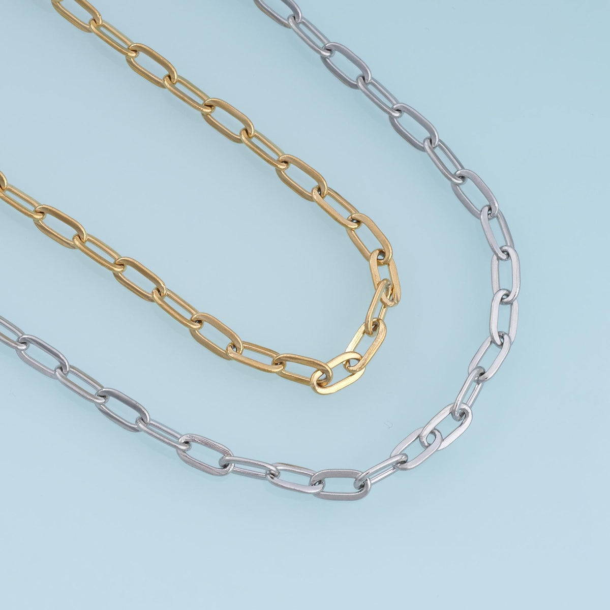 14K Gold Oval Oval Chain 3.28 ft, 16.40 ft for Jewelry Making