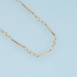 Stainless Steel Rectangle Chain, 14K Gold Stainless Steel Chain,Waterproof Chain for DIY Necklace Bracelet Making