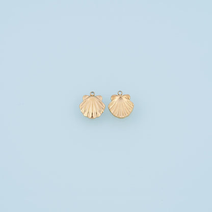 Shell Charm Pendant for Jewelry Making