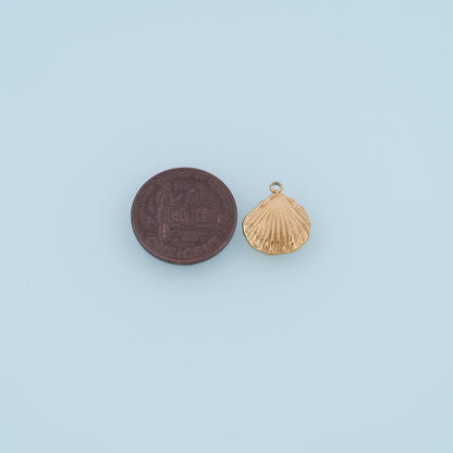 Shell Charm Pendant for Jewelry Making
