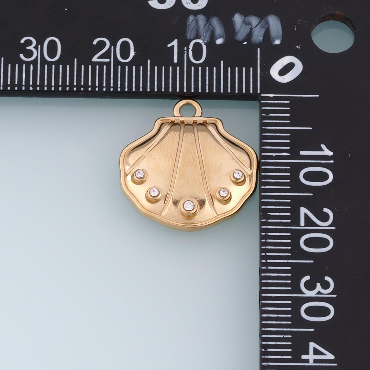 Shell Charm Pendant for Jewelry Making