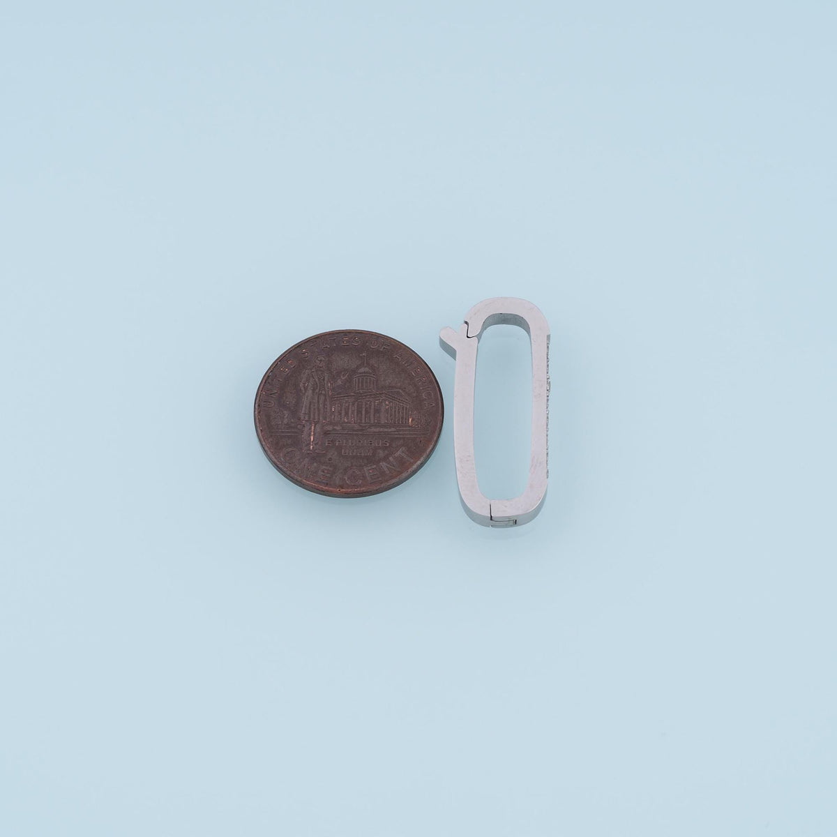 Oval Clasp for Jewelry Making