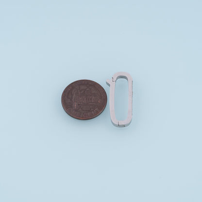 Oval Clasp for Jewelry Making