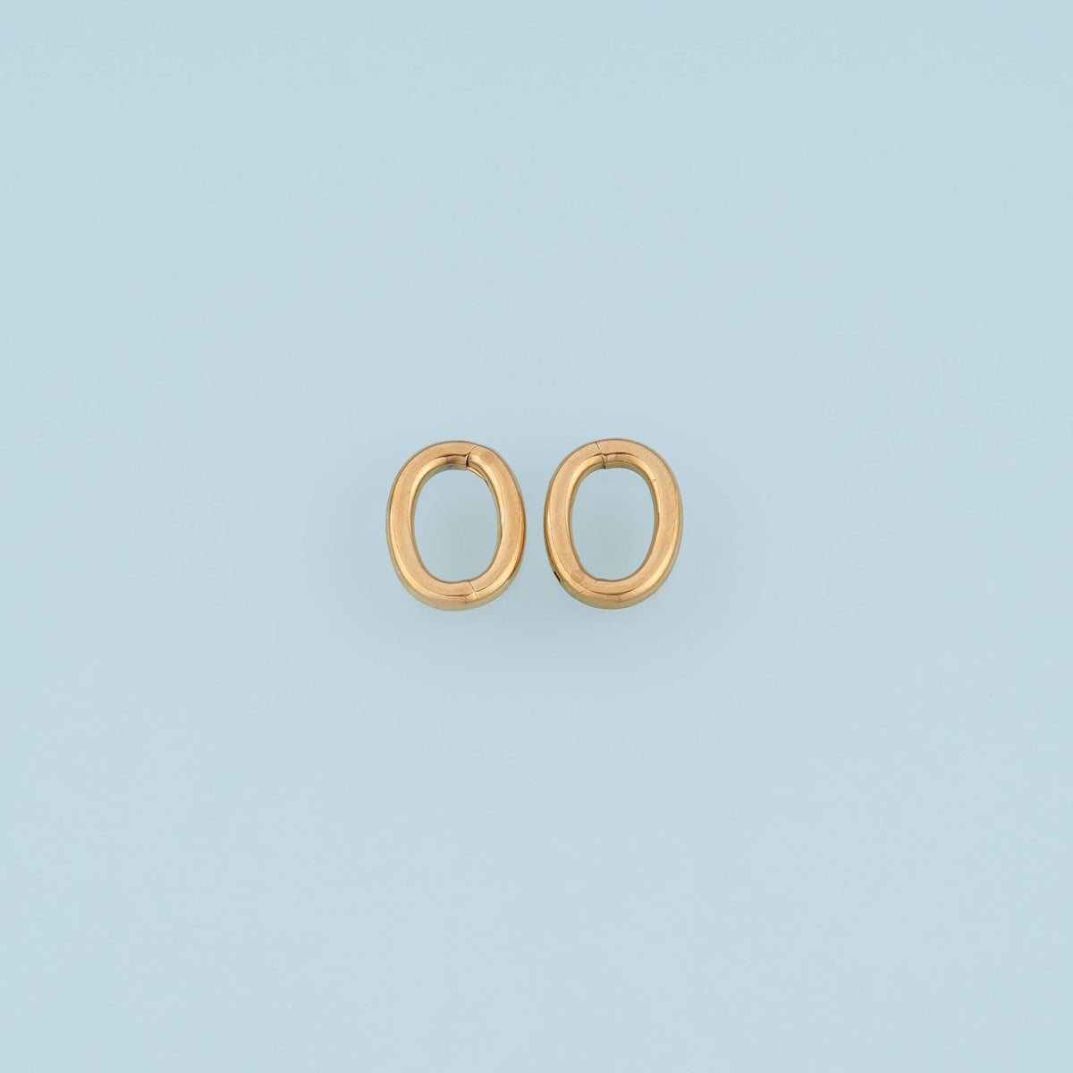 Oval Connector for Jewelry Making