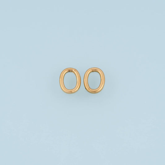 Oval Ring Connector,14K Gold Minimalist Style Connector Charm DIY Charm for Necklace Bracelet Making