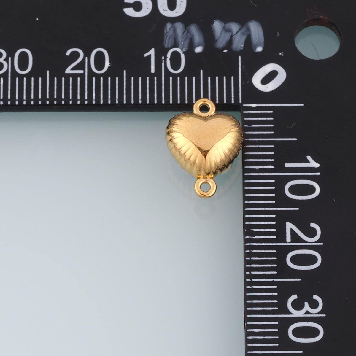 Heart Connector for Jewelry Making