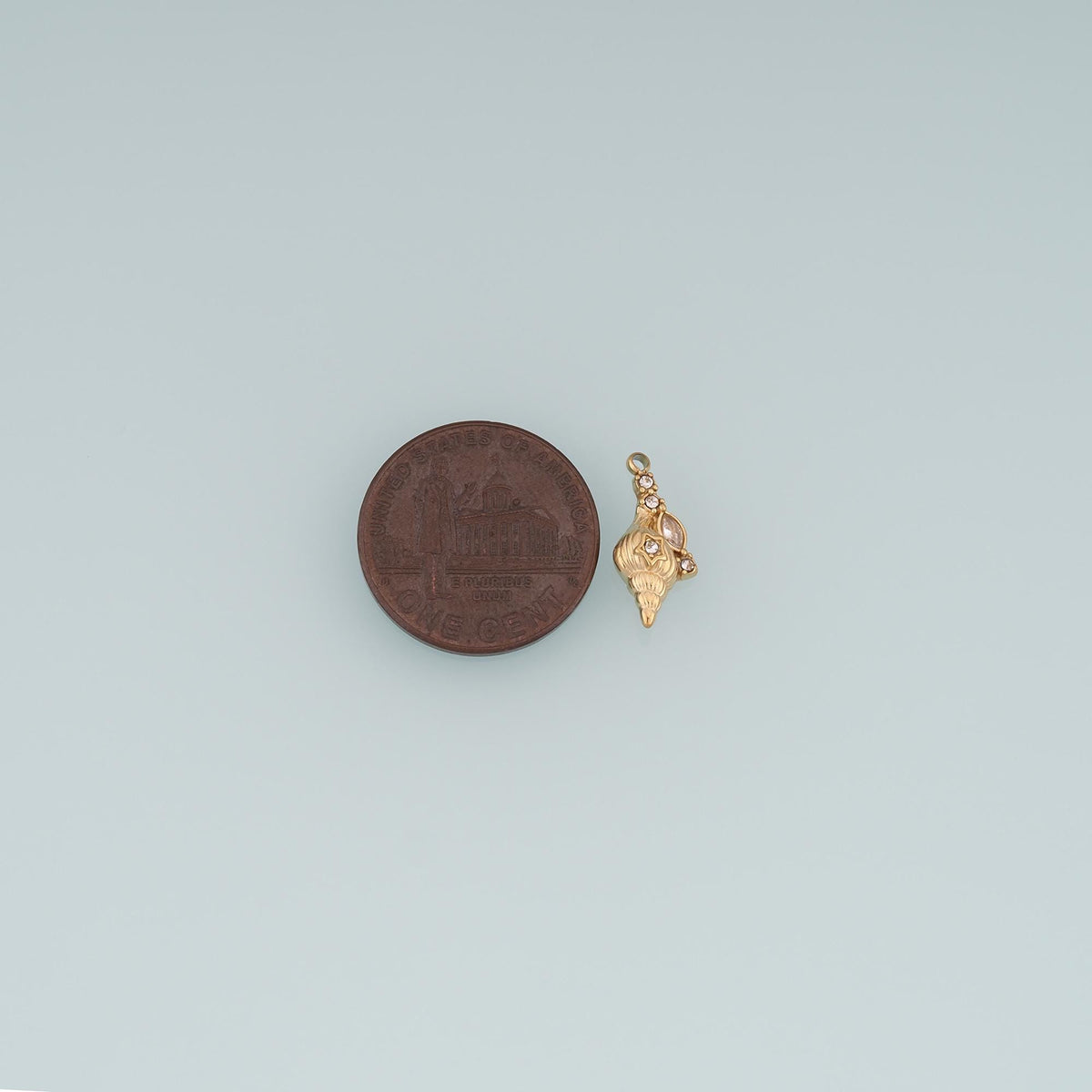Shell Charm Pendant for Jewelry Making
